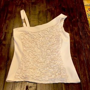 Frank Lyman off white blouse